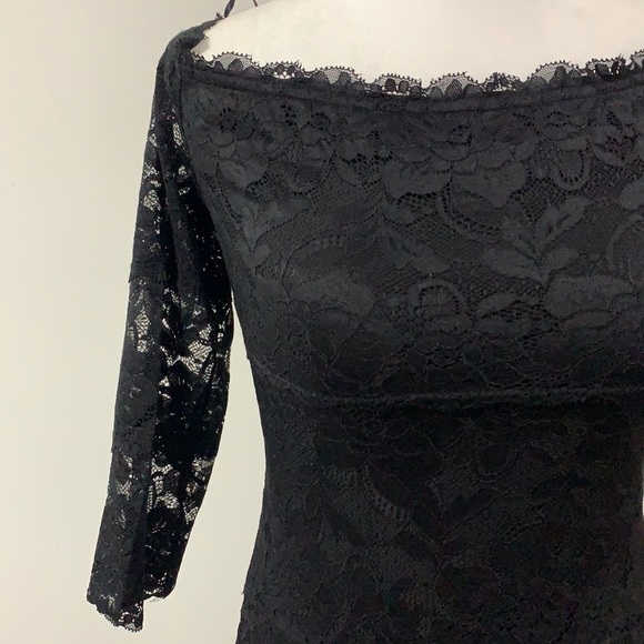 NWT Guess Off Shoulder Lace Dress - Picture 3 of 8